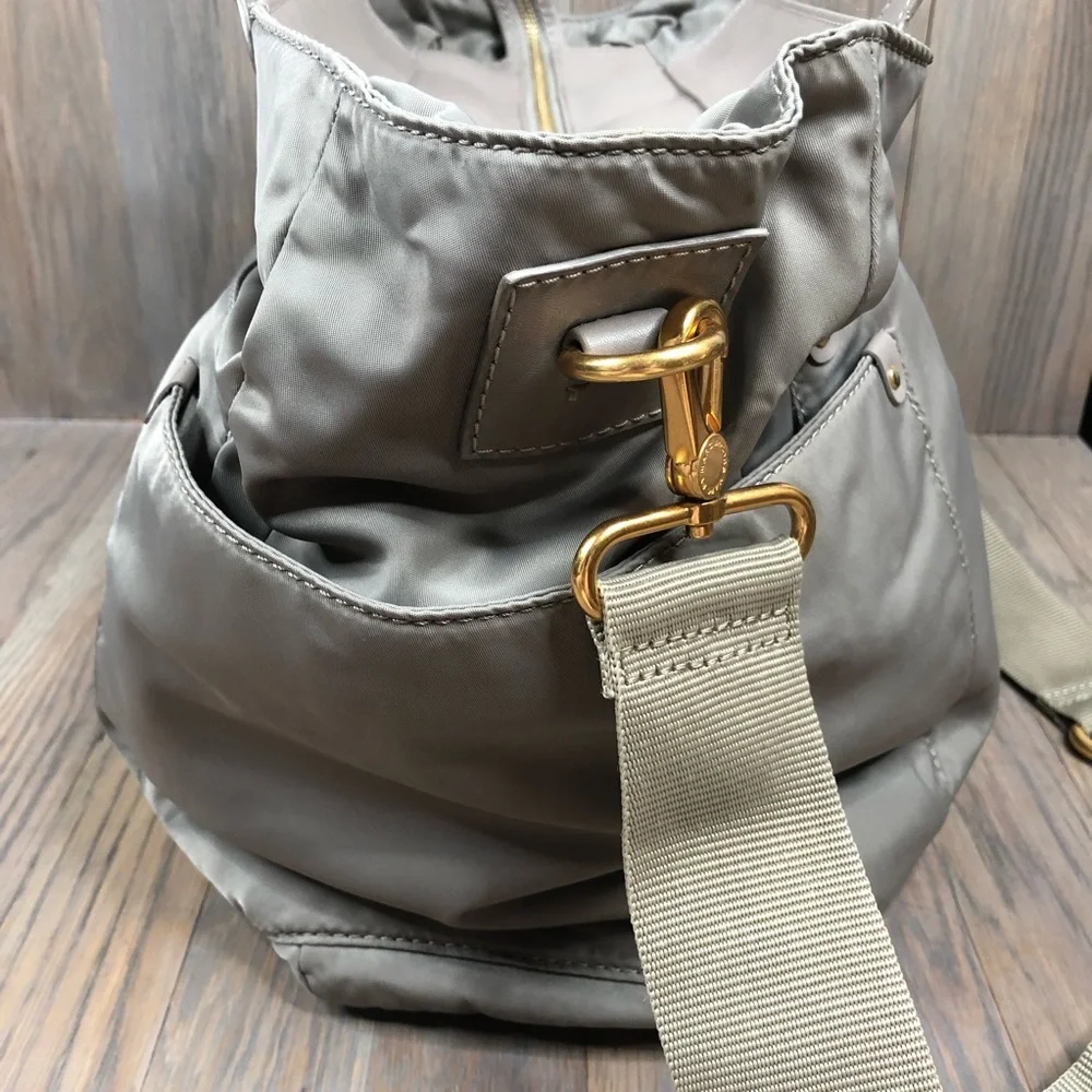 Marc by Marc Jacobs Taupe Nylon Baby Bag